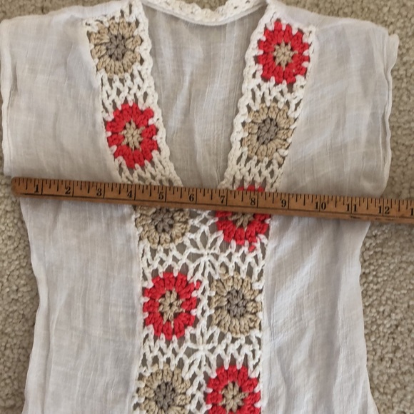 Child’s Boho swim suit tunic crochet cover-up - Picture 7 of 8